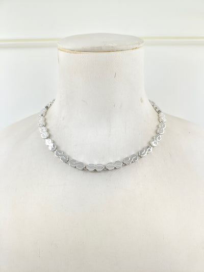 super silver s necklace