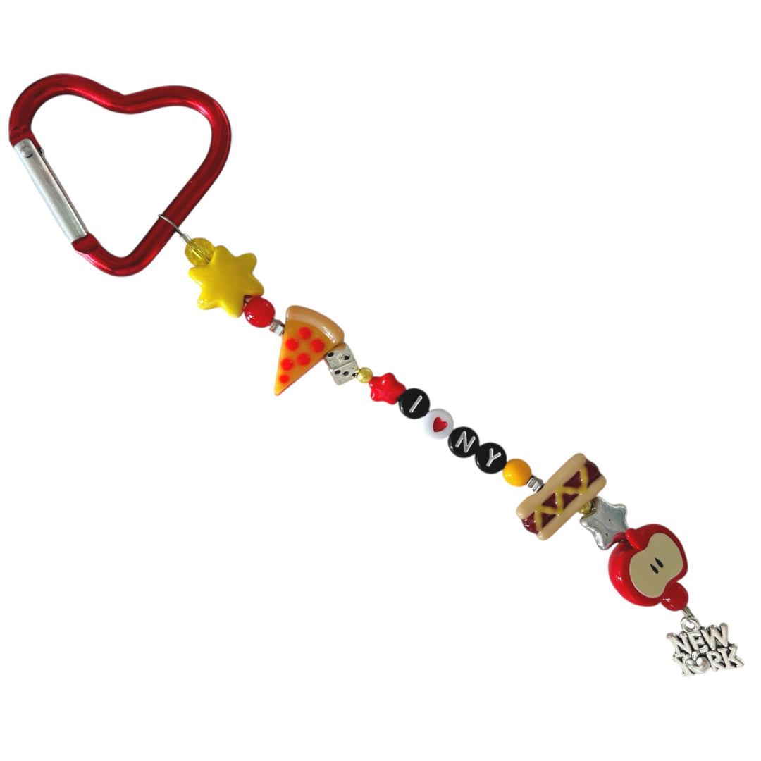 i <3 nyc keychain