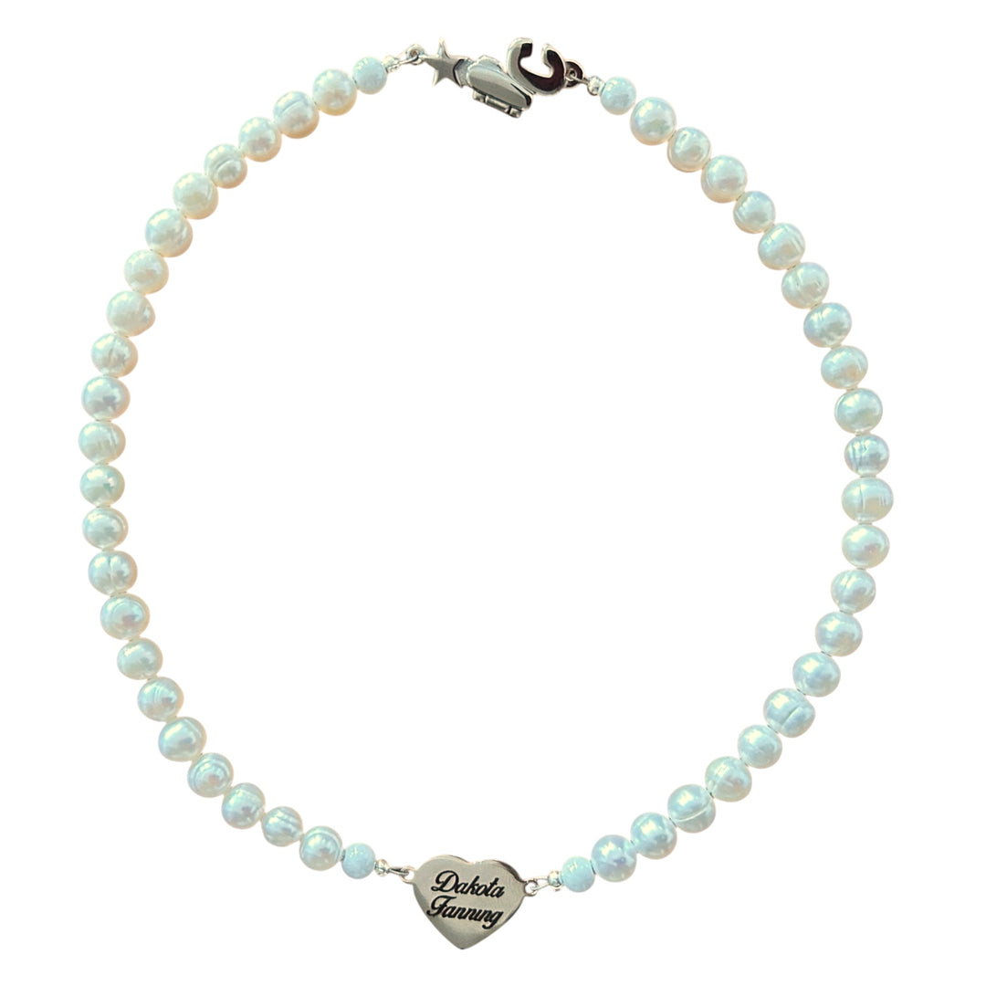 custom engraved heart necklace