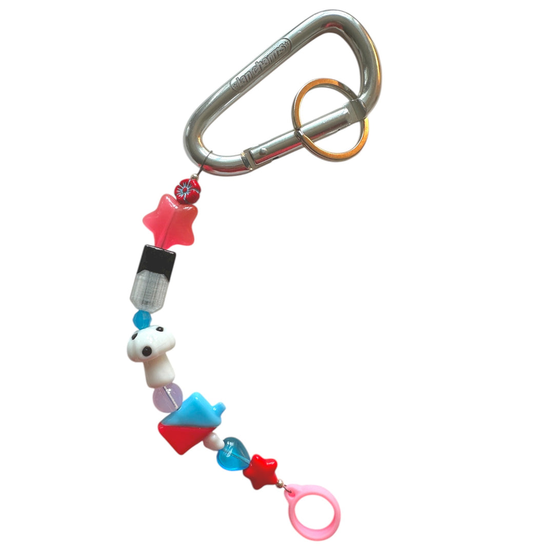 the "jewel" holder keychain charm
