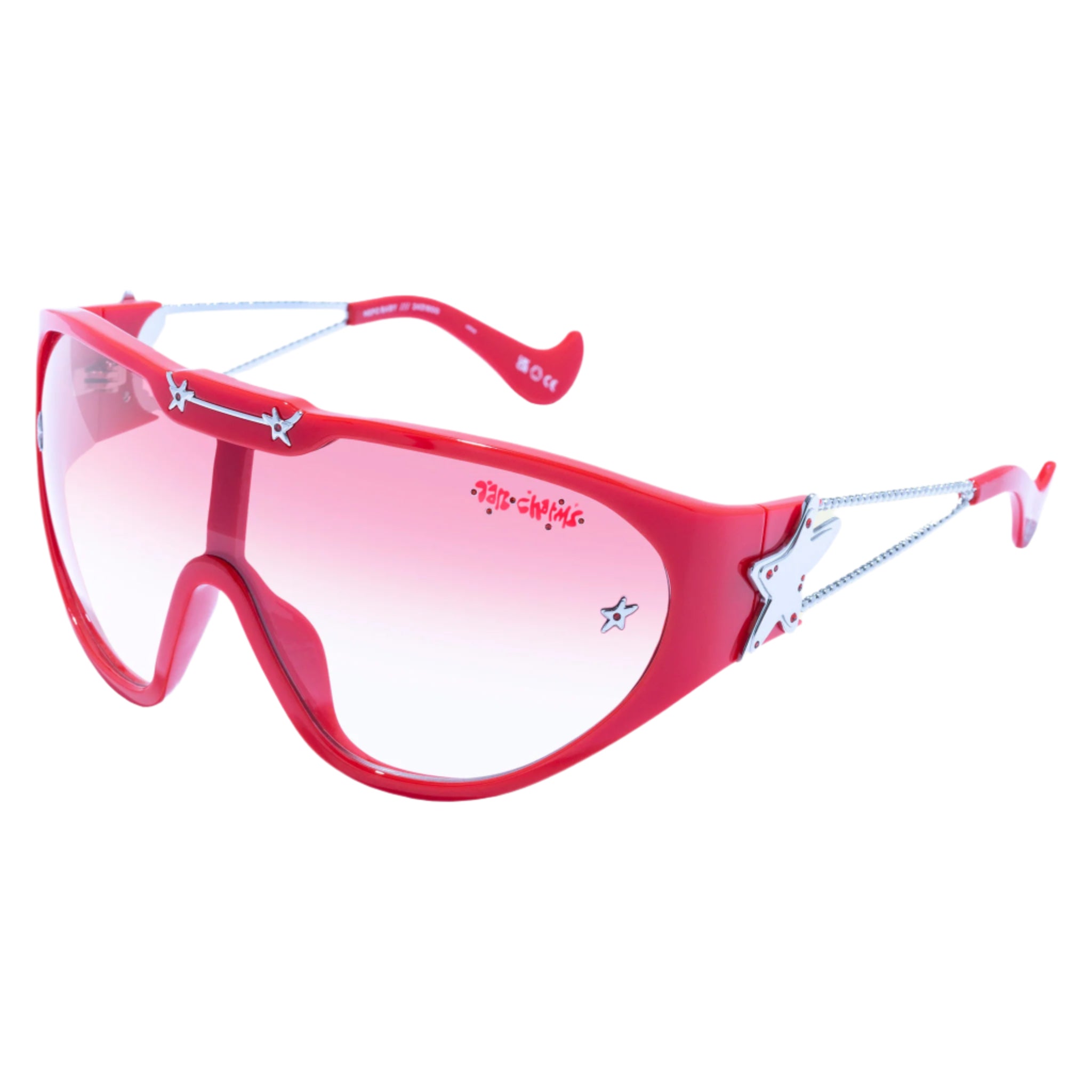 IAN CHARMS X LE SPECS | NET! NEPO BABY SUNGLASSES Ian Charms & Le Specs Sunglasses Collection: Y2K Styles  main image 3
