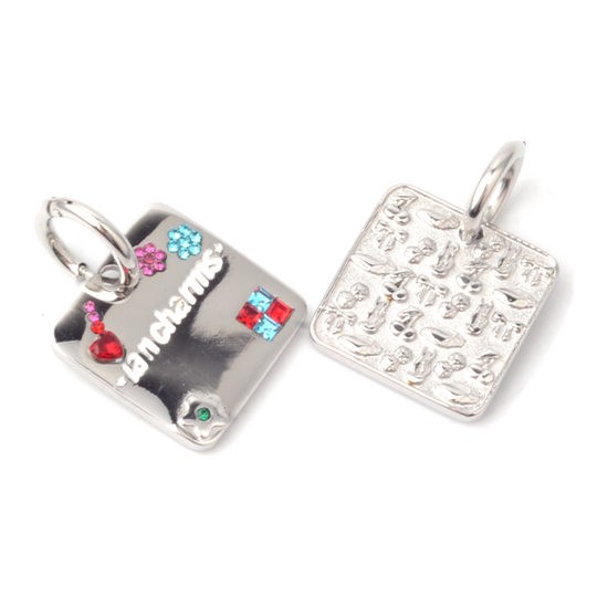 rhinestoned and alone single earring/pendant