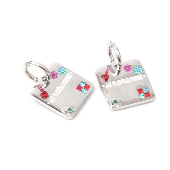 rhinestoned and alone single earring/pendant