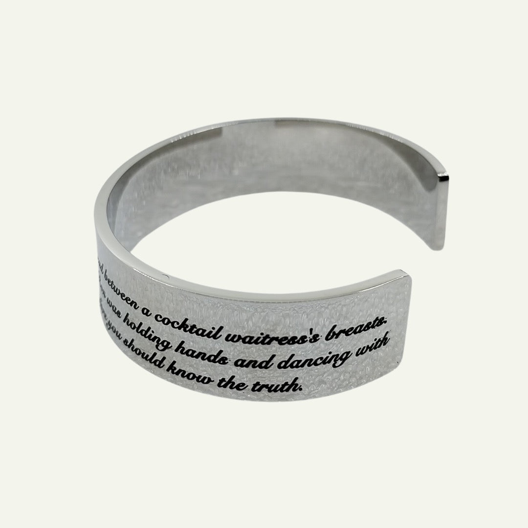 jersey shore the letter bangle