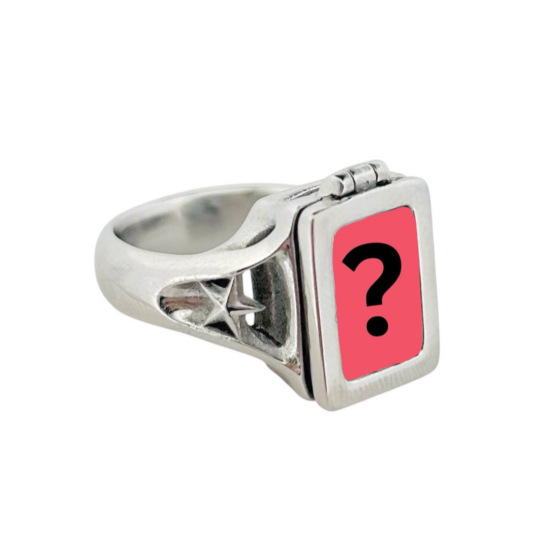 custom photo pendant ring