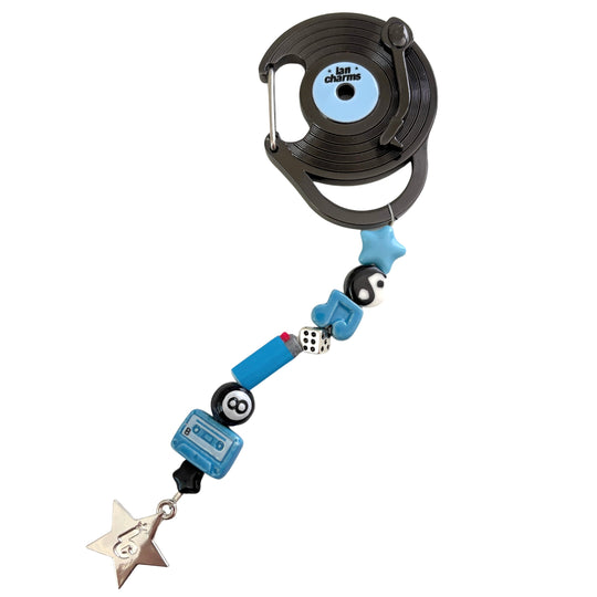 the bluest lullaby keychain