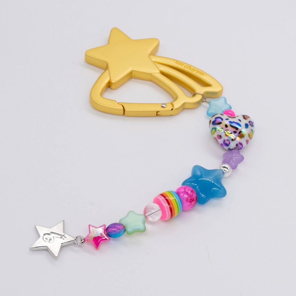 shoot for the stars keychain