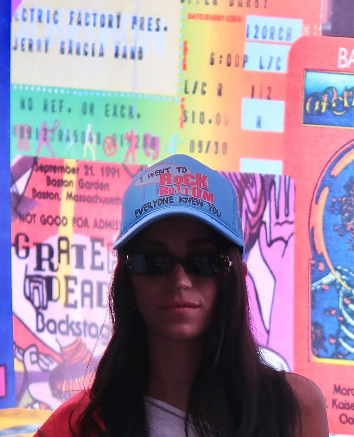 rock bottom trucker hat – Ian Charms