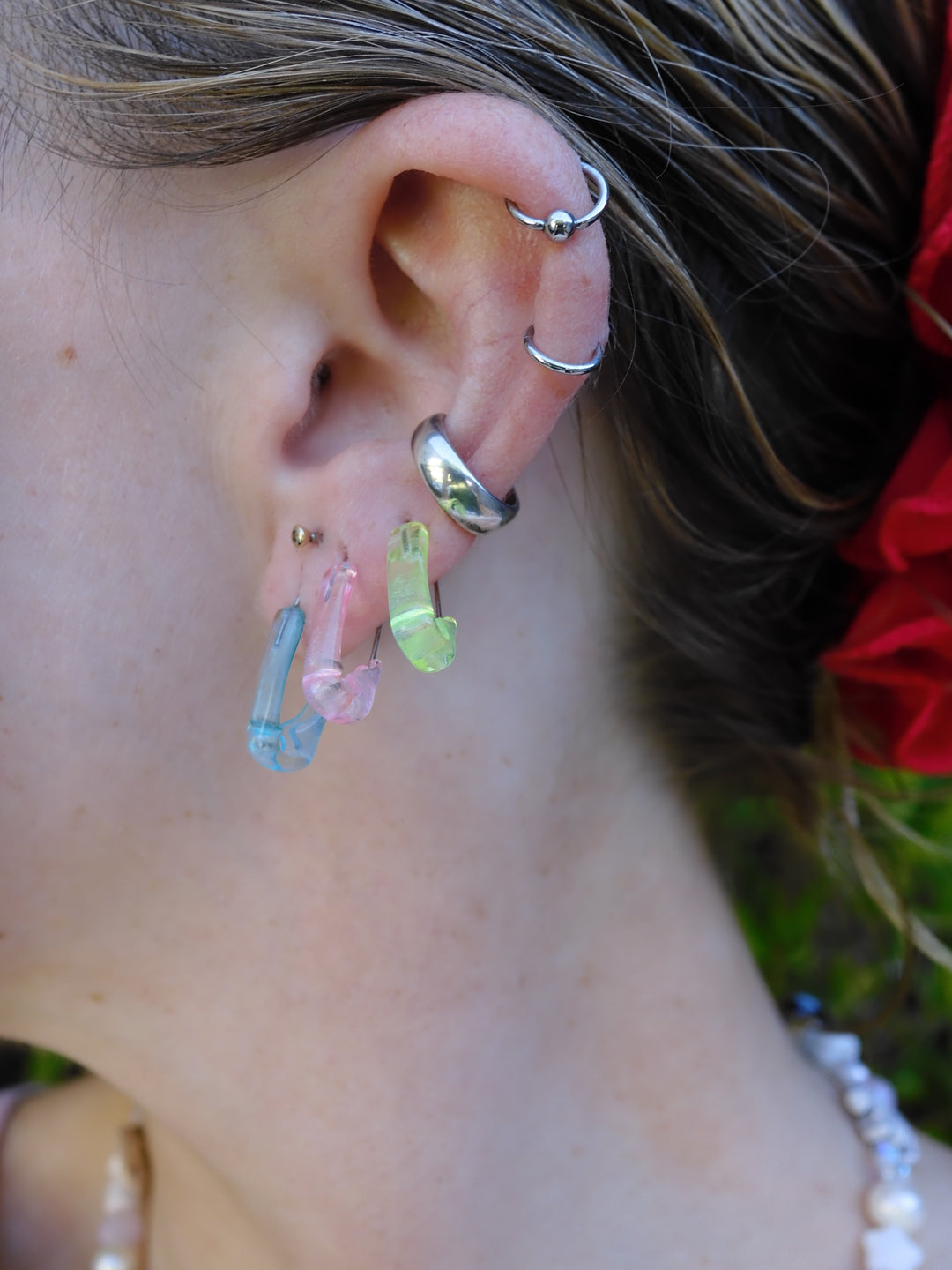 the safety second earrings