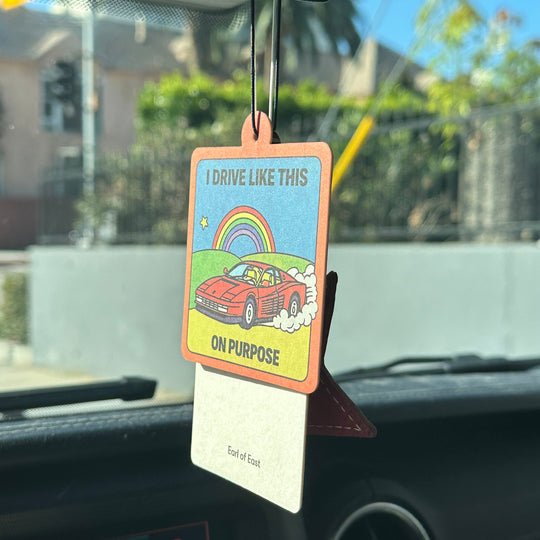 worst driver car air freshener