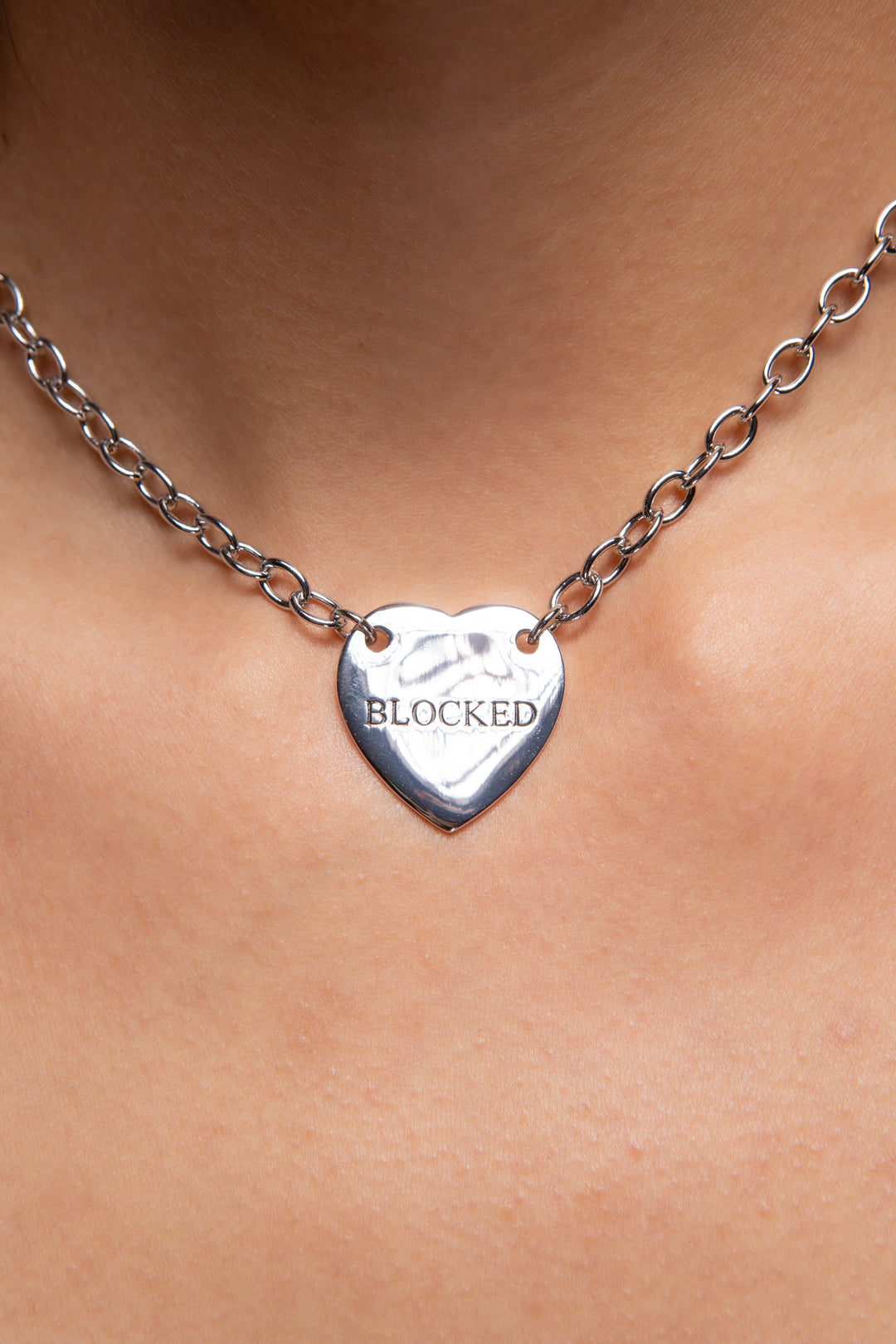 blocked necklace