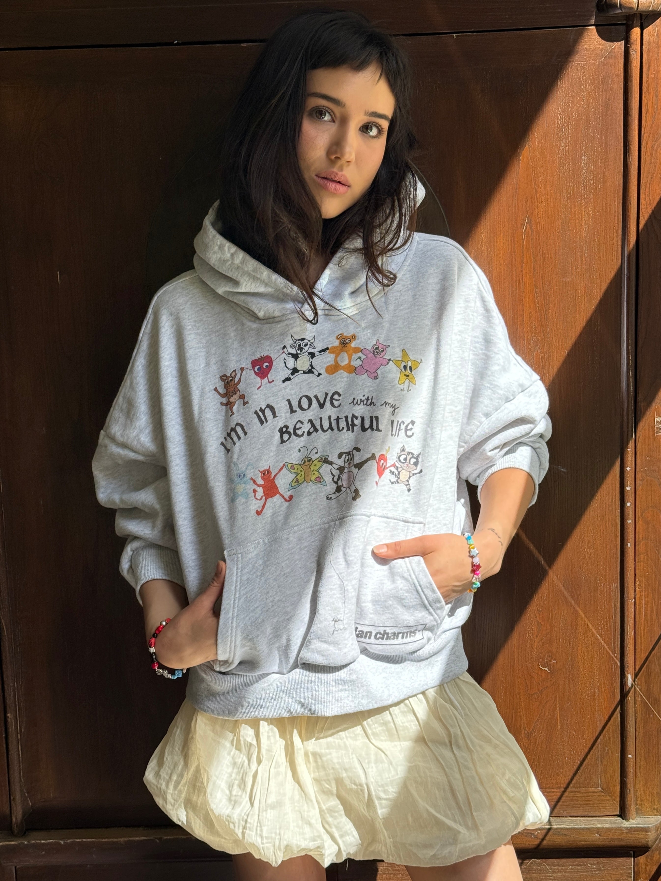 in love with my life (no notes) hoodie – Ian Charms