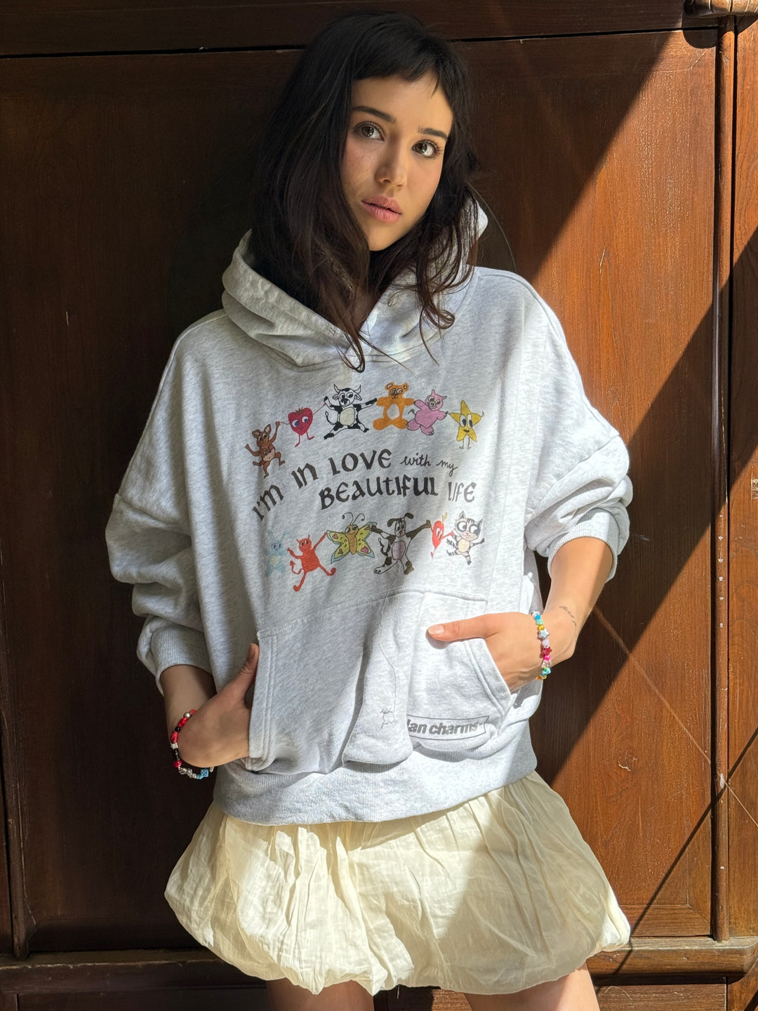 in love with my life (no notes) hoodie