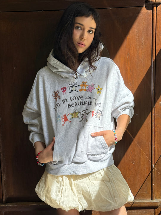 in love with my life (no notes) hoodie