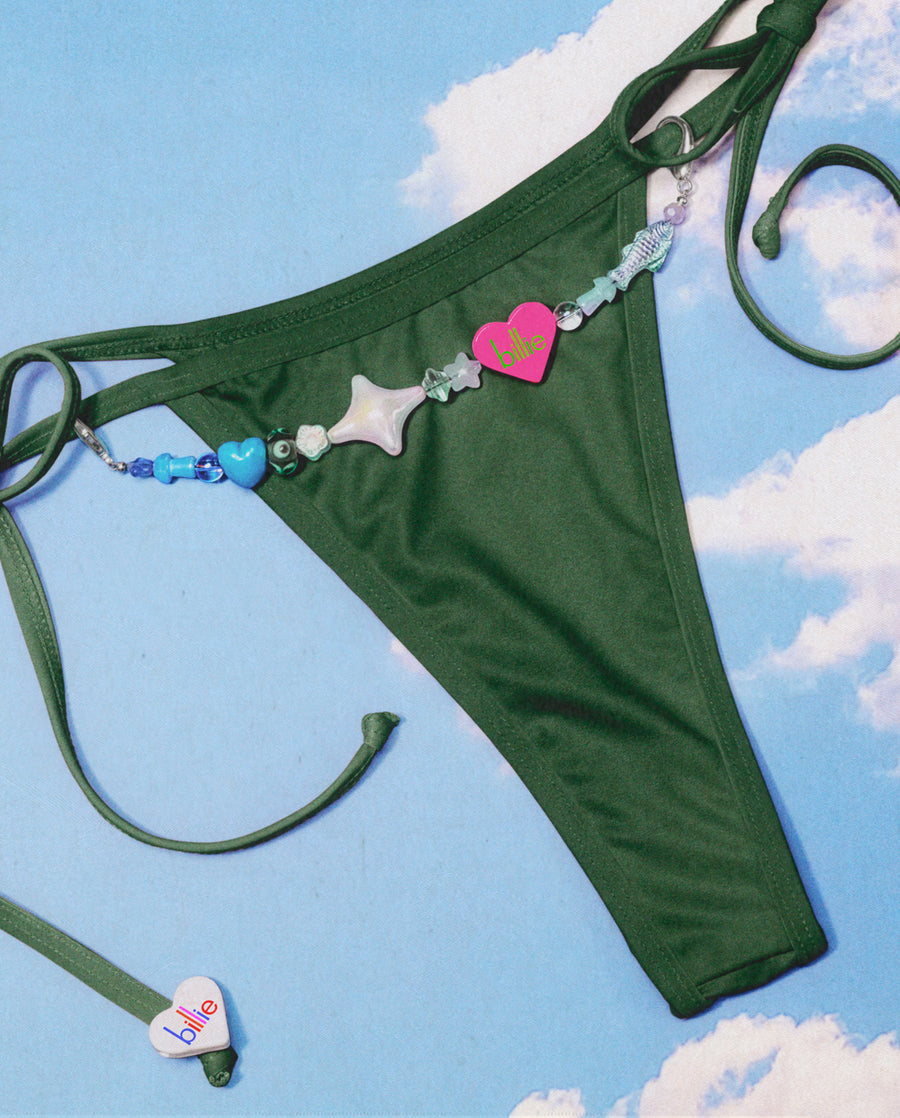 billie x ic beaded chain bikini