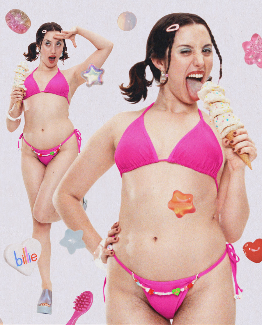 billie x ic beaded chain bikini