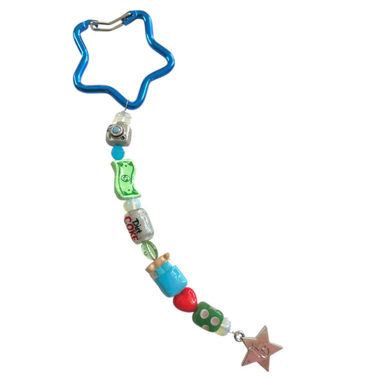 the sleepy homebody keychain