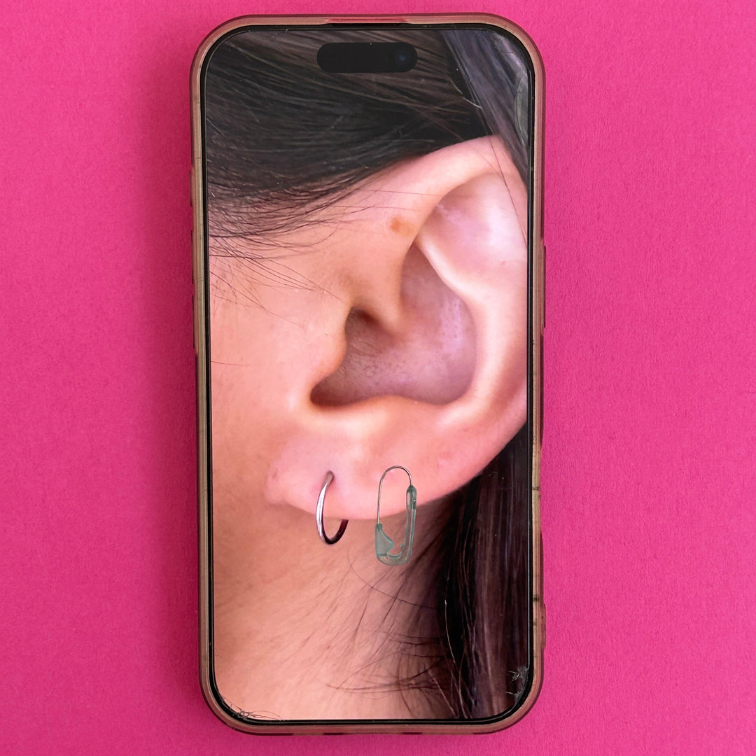 the safety second earrings