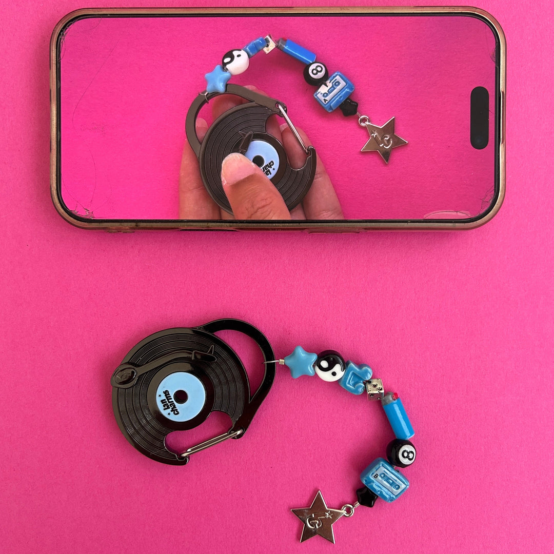 the bluest lullaby keychain
