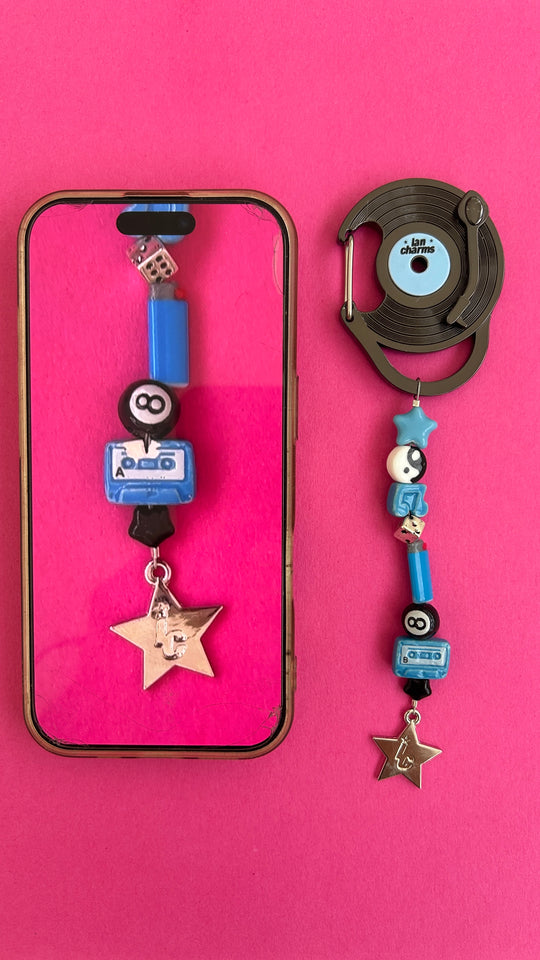 the bluest lullaby keychain