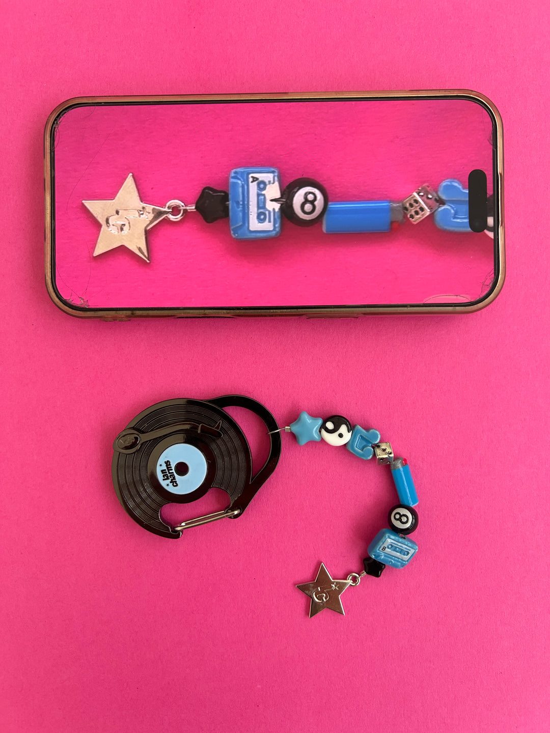 the bluest lullaby keychain
