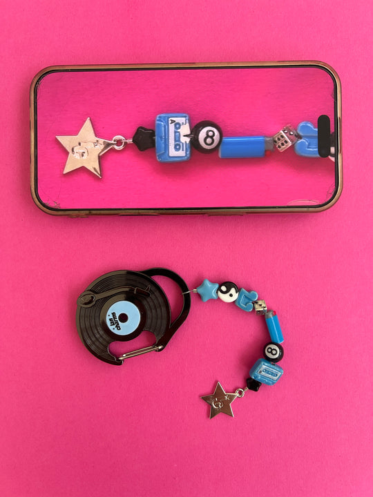 the bluest lullaby keychain