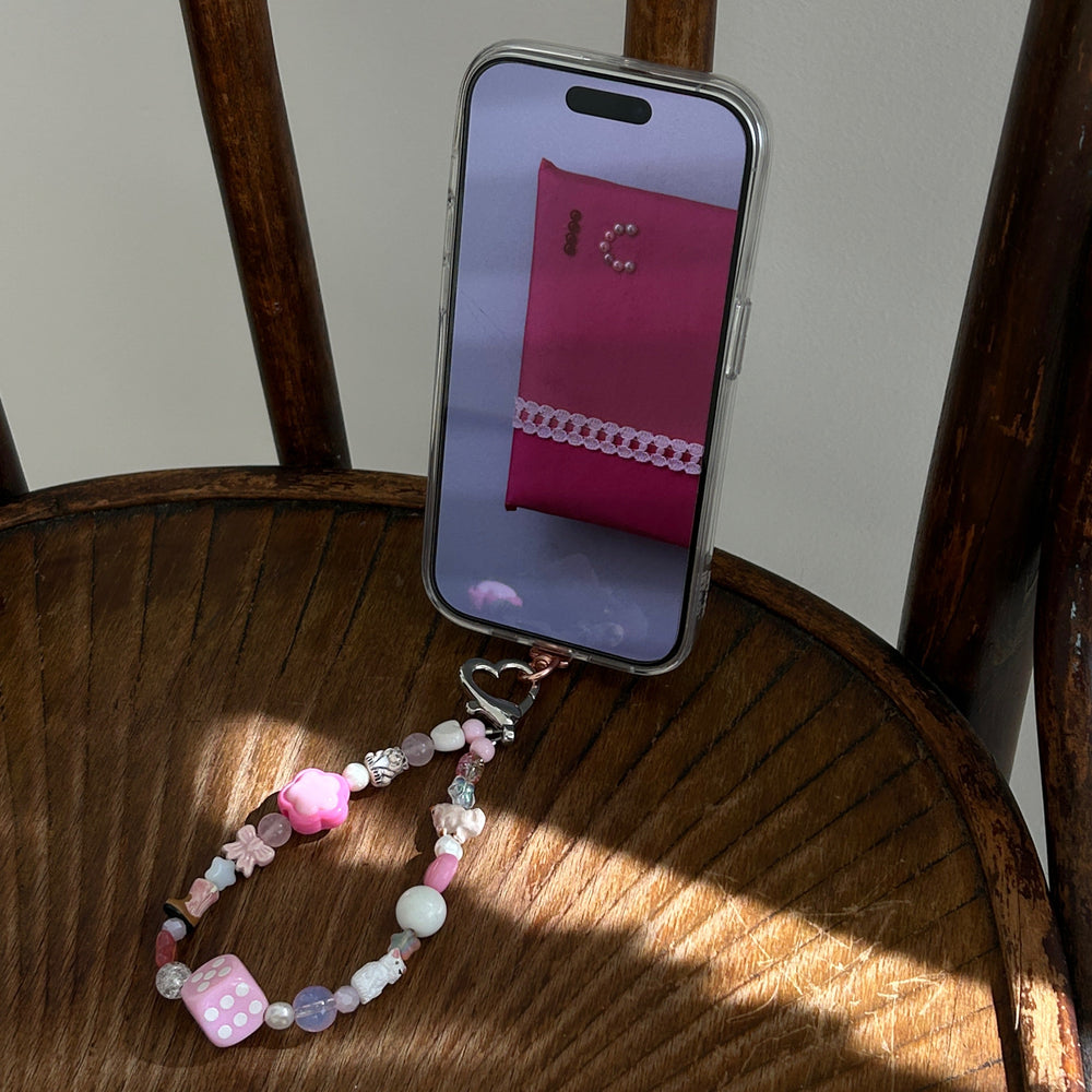 the daddys girl phone charm