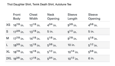 SWEAT twink death baby tee