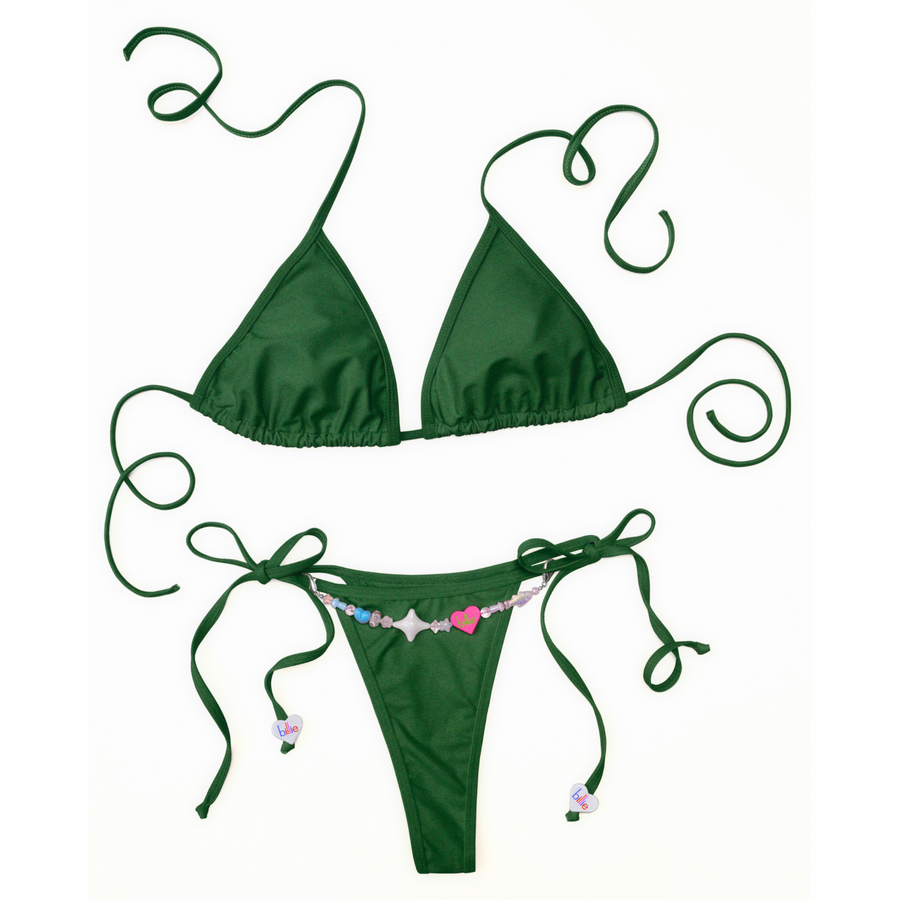 billie x ic beaded chain bikini