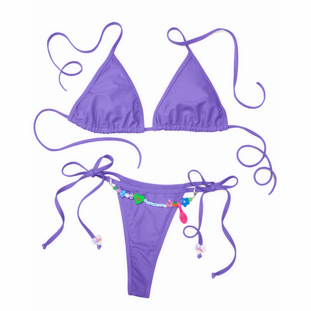billie x ic beaded chain bikini