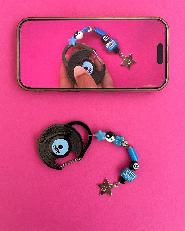 the bluest lullaby keychain