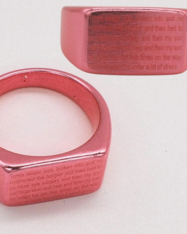 the break in ring