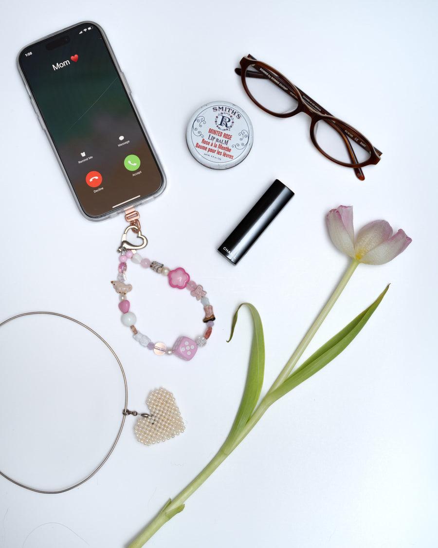 the daddys girl phone charm