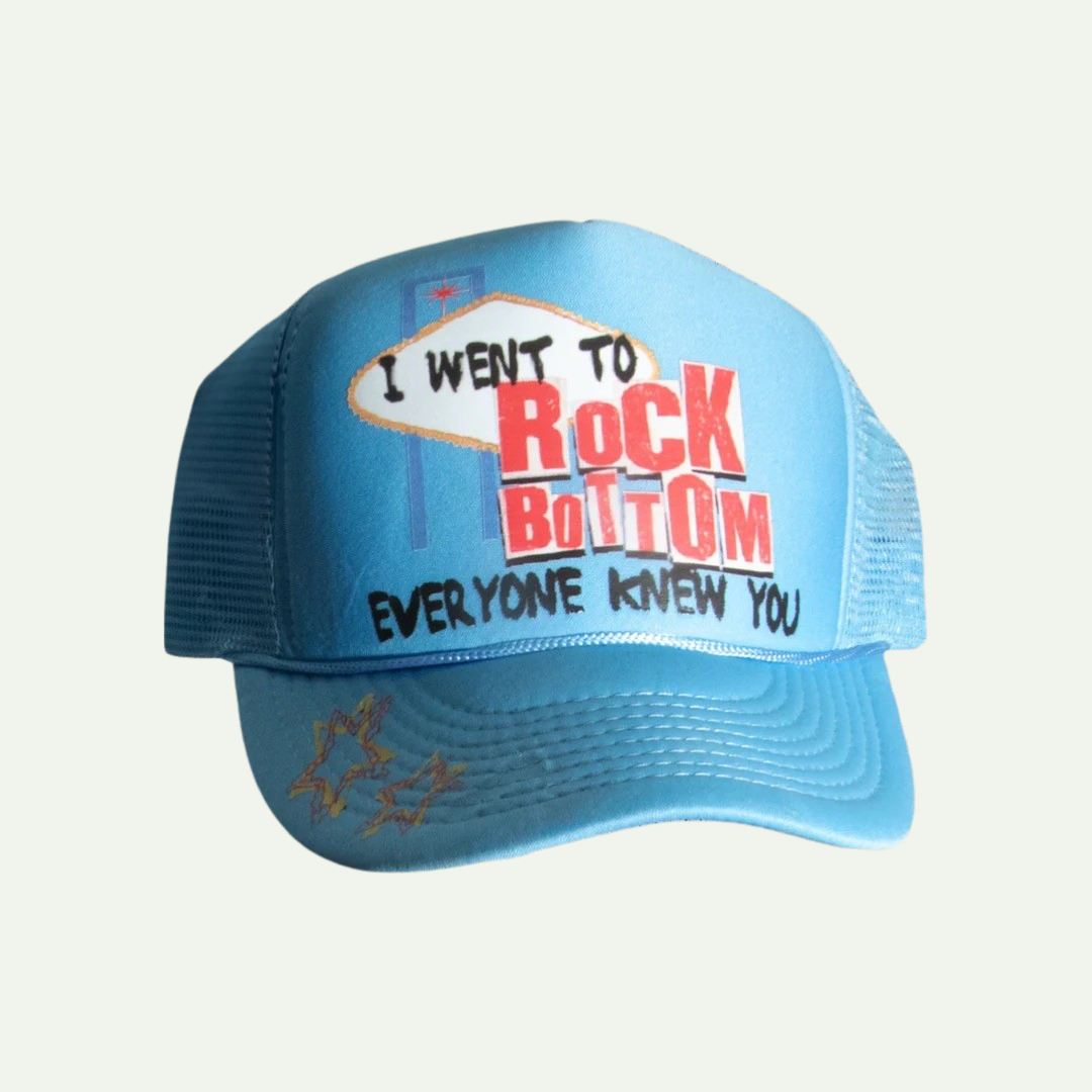 rock bottom trucker hat