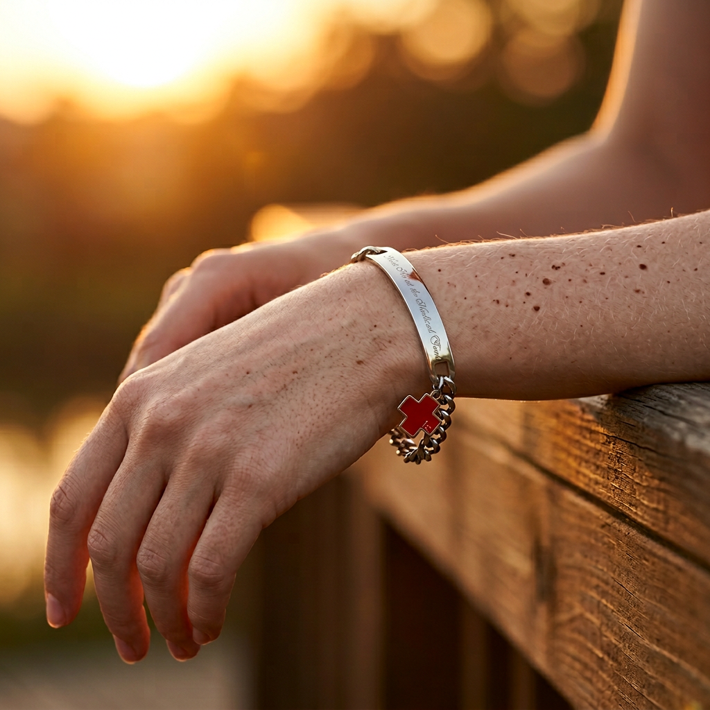 meet me at med tent bracelet