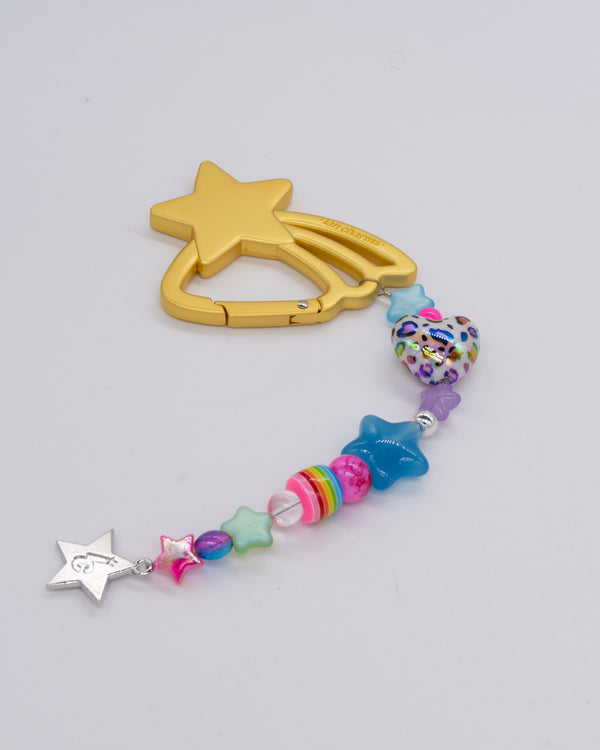 shoot for the stars keychain