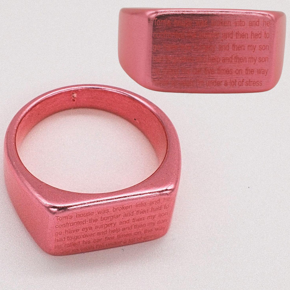 the break in ring