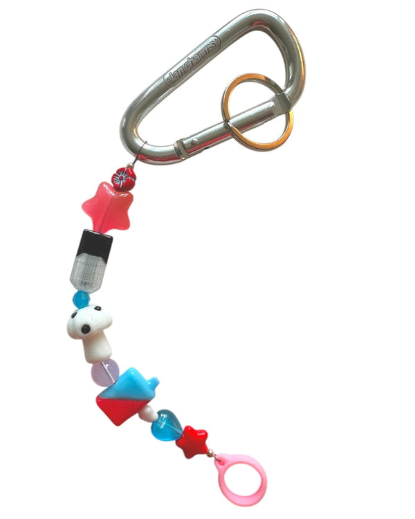 the "jewel" holder keychain charm