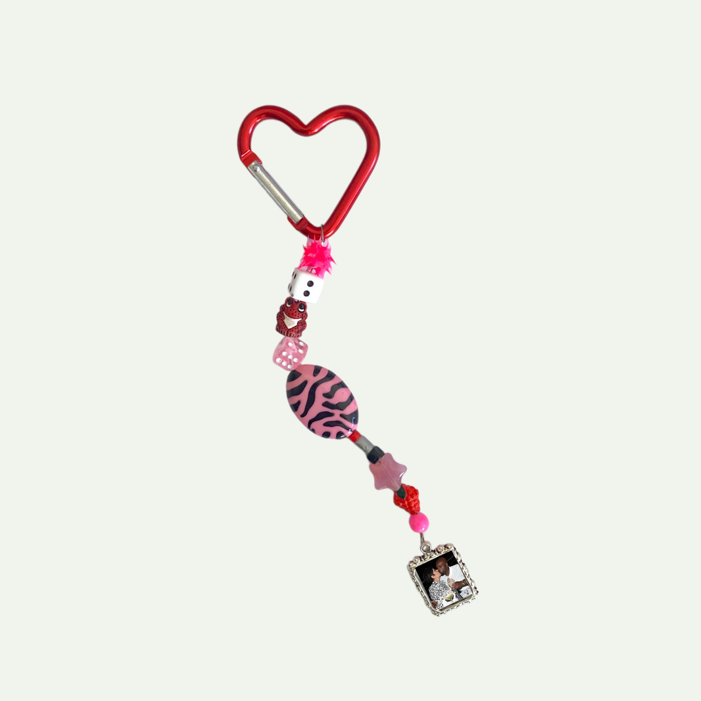 custom pendant heart keychain